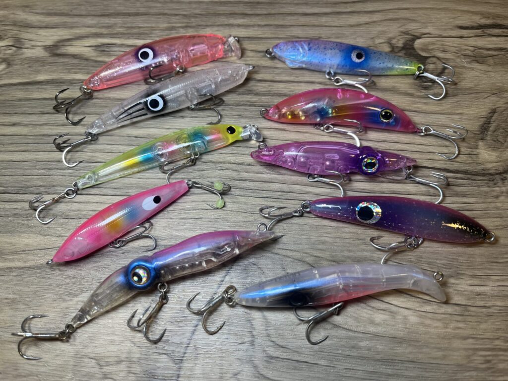 ホタルイカパターンで使えるルアー達