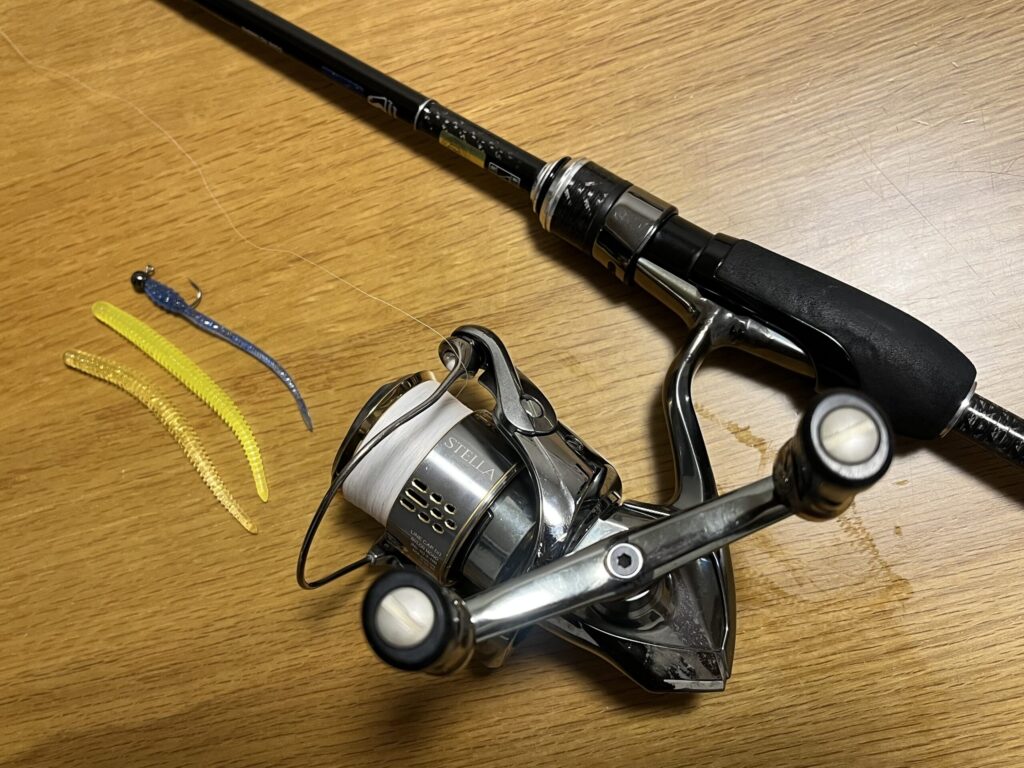 初春の富山アジングで使用したタックル